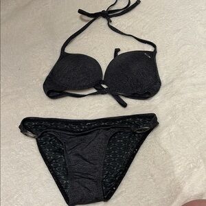 Oakley Charcoal Bikini Set